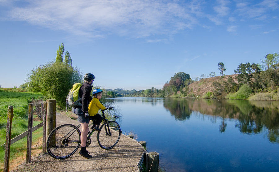 Escape the city for two-wheeled Waikato River Trails adventures
